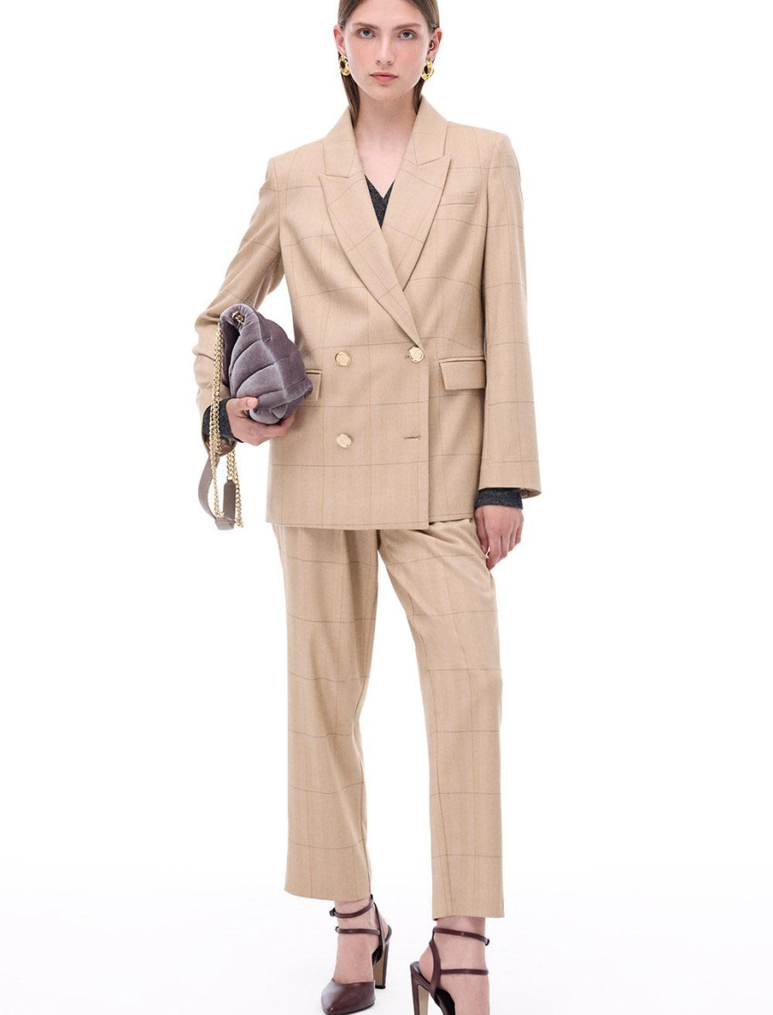 Untimely Regular Fit Balıksırtı Desenli Takma Kol Devetüyü Renk Kadın Ceket Untimely Regular Fit Balıksırtı Desenli Takma Kol Devetüyü Renk Kadın Ceket