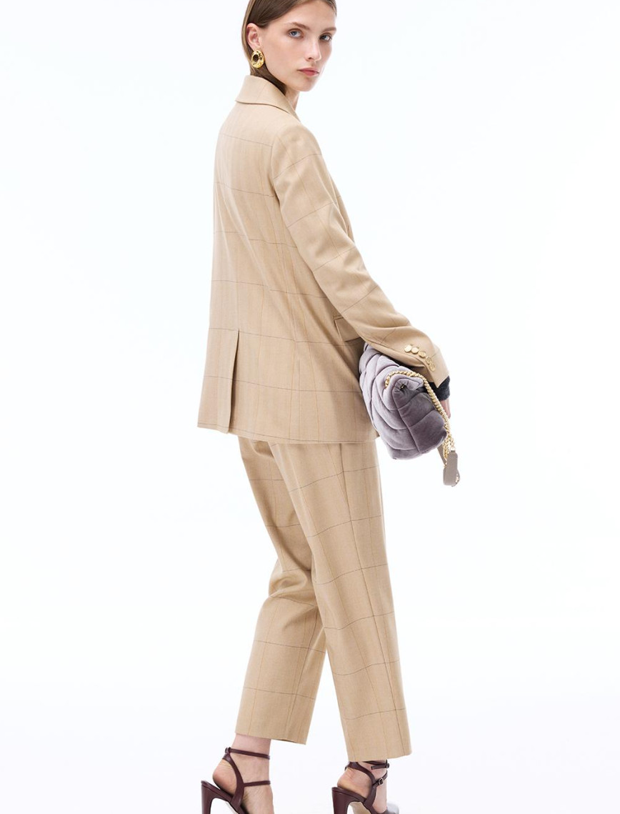 Untimely Regular Fit Balıksırtı Desenli Takma Kol Devetüyü Renk Kadın Ceket Untimely Regular Fit Balıksırtı Desenli Takma Kol Devetüyü Renk Kadın Ceket