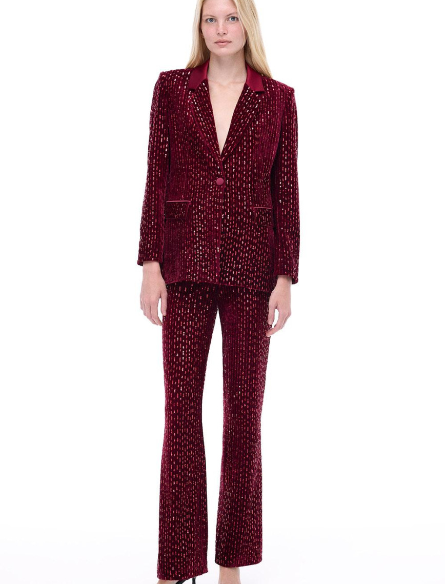 Donicas Slim Fit Uzun Boy Bordo Pantolon Donicas Slim Fit Uzun Boy Bordo Pantolon