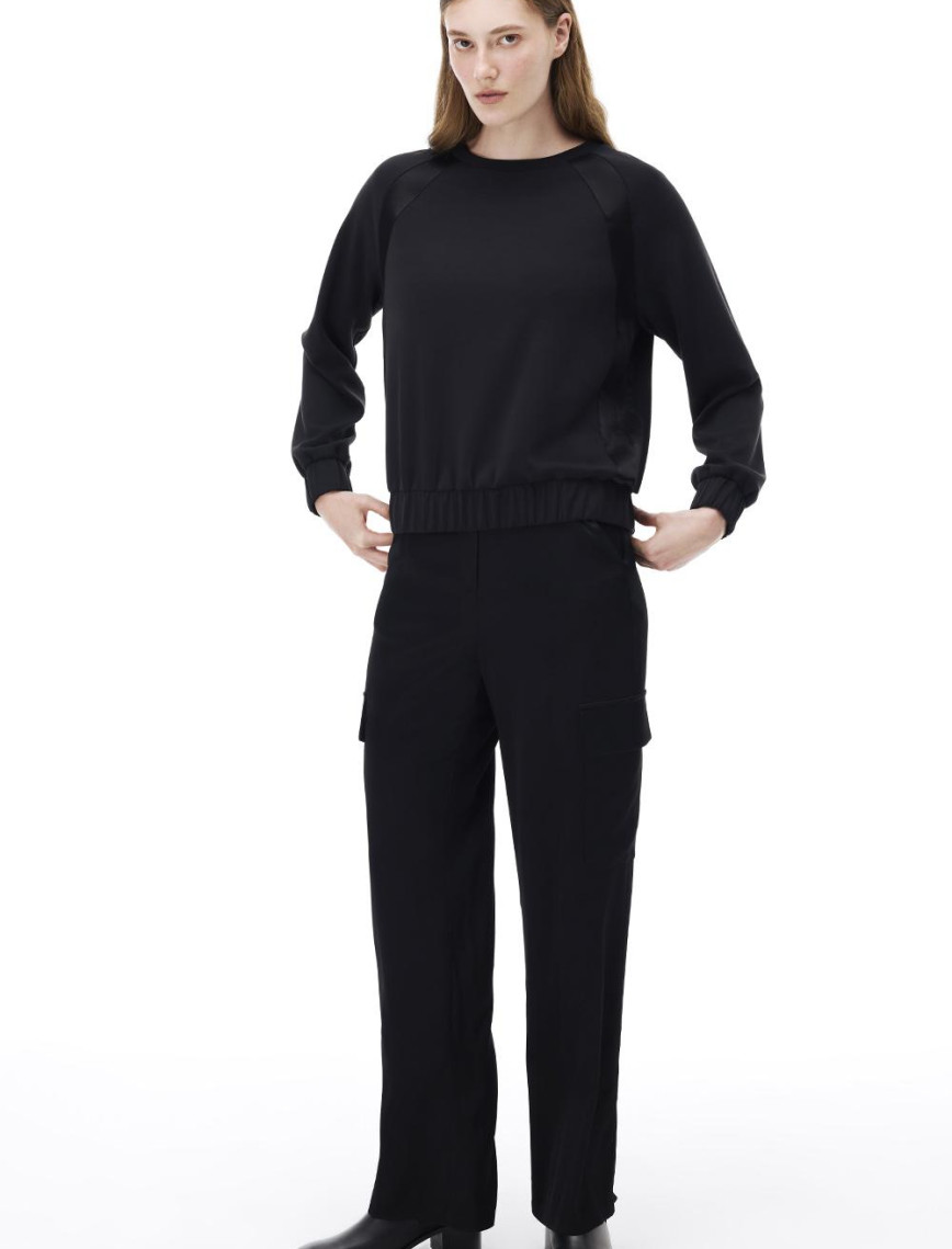 Wonder Regular Fit Uzun Boy Siyah Pantolon Wonder Regular Fit Uzun Boy Siyah Pantolon