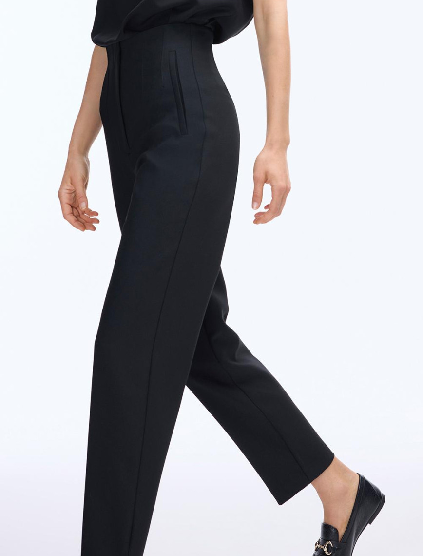 Morningstar Regular Fit Uzun Boy Siyah Pantolon