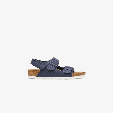 Birkenstock Milano Tex Canvas Vegan Bebek Lacivert Sandalet Birkenstock Milano Tex Canvas Vegan Bebek Lacivert Sandalet