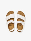 Birkenstock New York Bf Desert Soil Çocuk Beyaz Sandalet Birkenstock New York Bf Desert Soil Çocuk Beyaz Sandalet