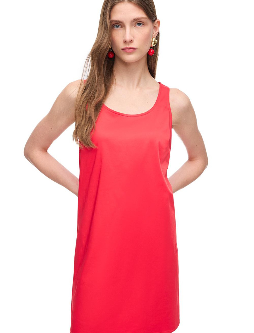 Fermuarlı Mini Elbise Fermuarlı Mini Elbise