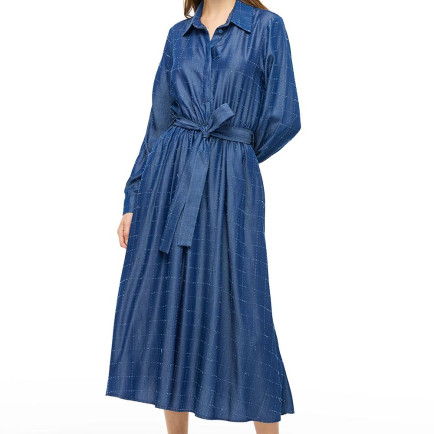 İndigo Lias Regular Fit Midi Boy Elbise