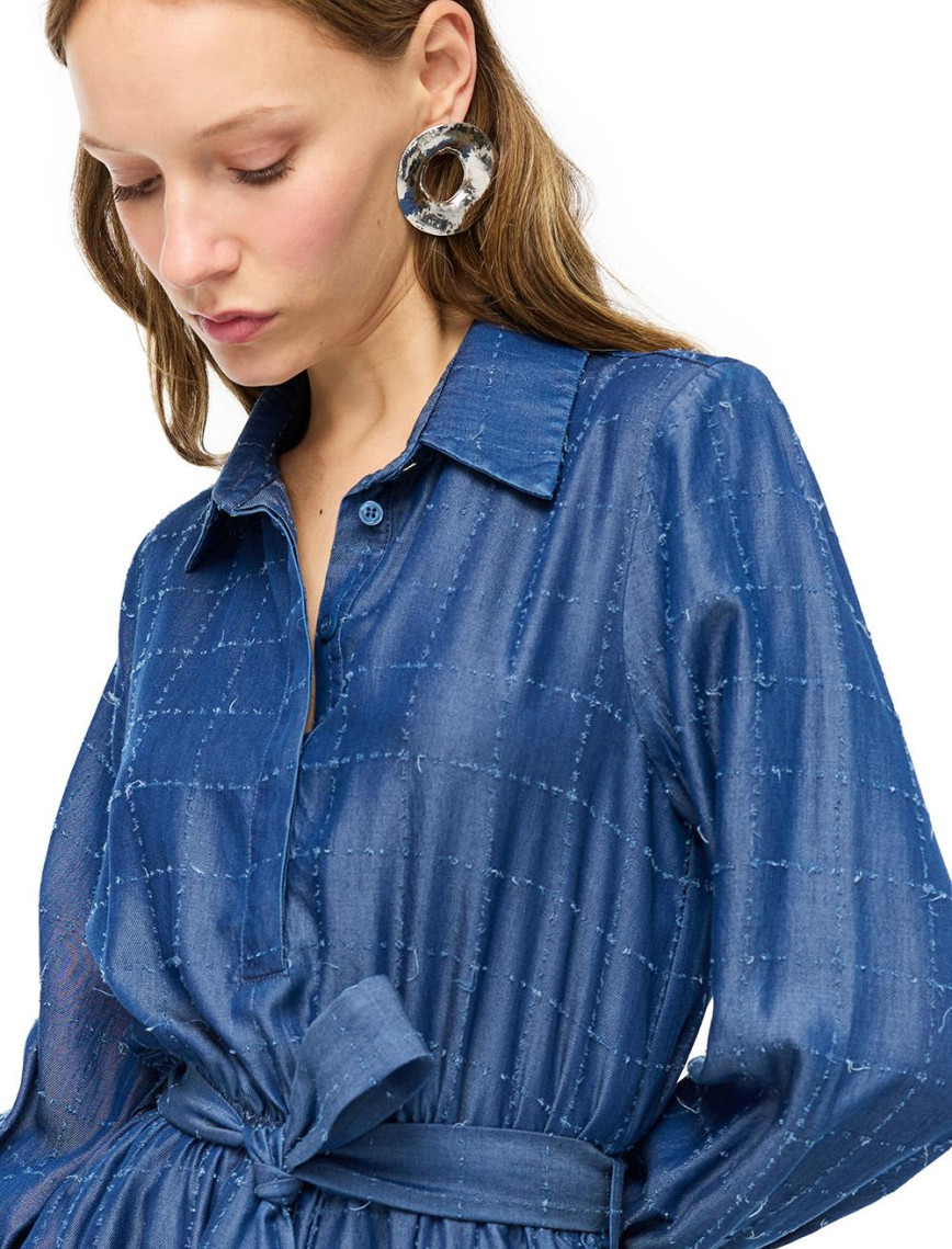 İndigo Lias Regular Fit Midi Boy Elbise İndigo Lias Regular Fit Midi Boy Elbise