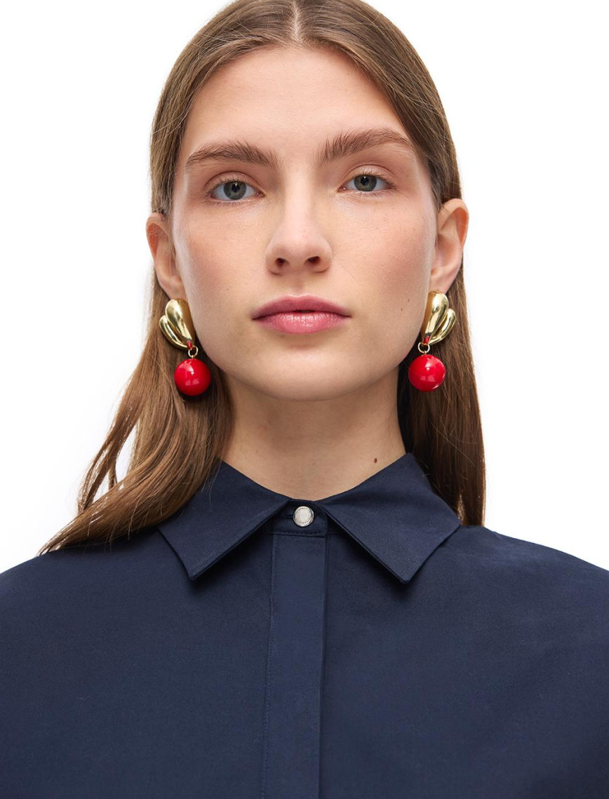 Lacivert Albas Rahat Kalıp Mini Boy Elbise Lacivert Albas Rahat Kalıp Mini Boy Elbise