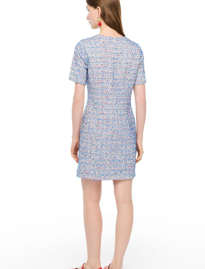 Çok Renkli Brave Rahat Kalıp Kısa Boy Elbise Çok Renkli Brave Rahat Kalıp Kısa Boy Elbise