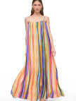 Çok Renkli Lyon Regular Fit Uzun Boy Elbise Çok Renkli Lyon Regular Fit Uzun Boy Elbise