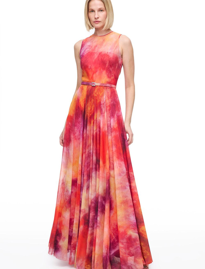 Çok Renkli Mepra Regular Fit Uzun Boy Elbise Çok Renkli Mepra Regular Fit Uzun Boy Elbise