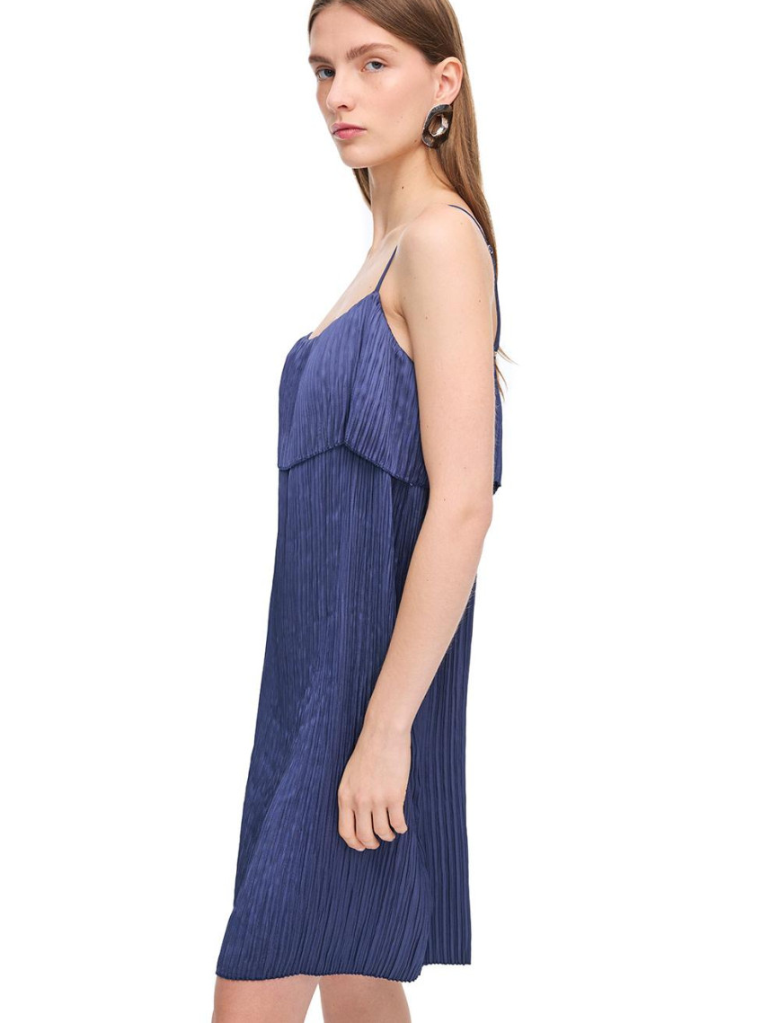 Lacivert Deylas Regular Fit Mini Boy Elbise