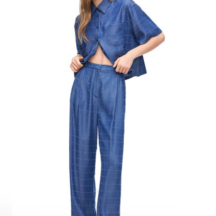 İndigo Lias Regular Fit Yüksek Bel Pantolon