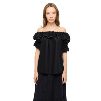 Siyah Albas Regular Fit Bluz Siyah Albas Regular Fit Bluz