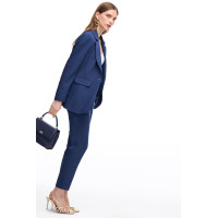 Lacivert Dellas Regular Fit Yüksek Bel Pantolon