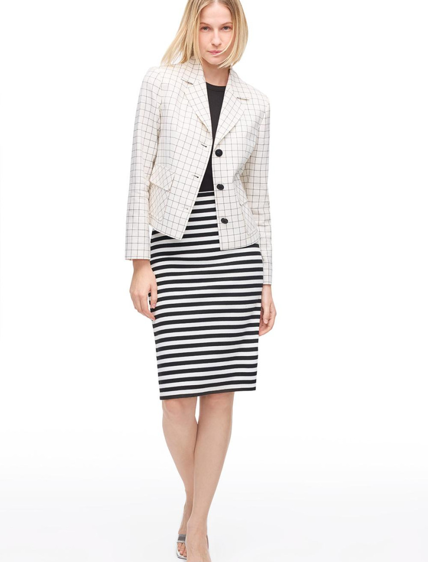 Açık Bej Fier Regular Fit Ekoseli Ceket Açık Bej Fier Regular Fit Ekoseli Ceket