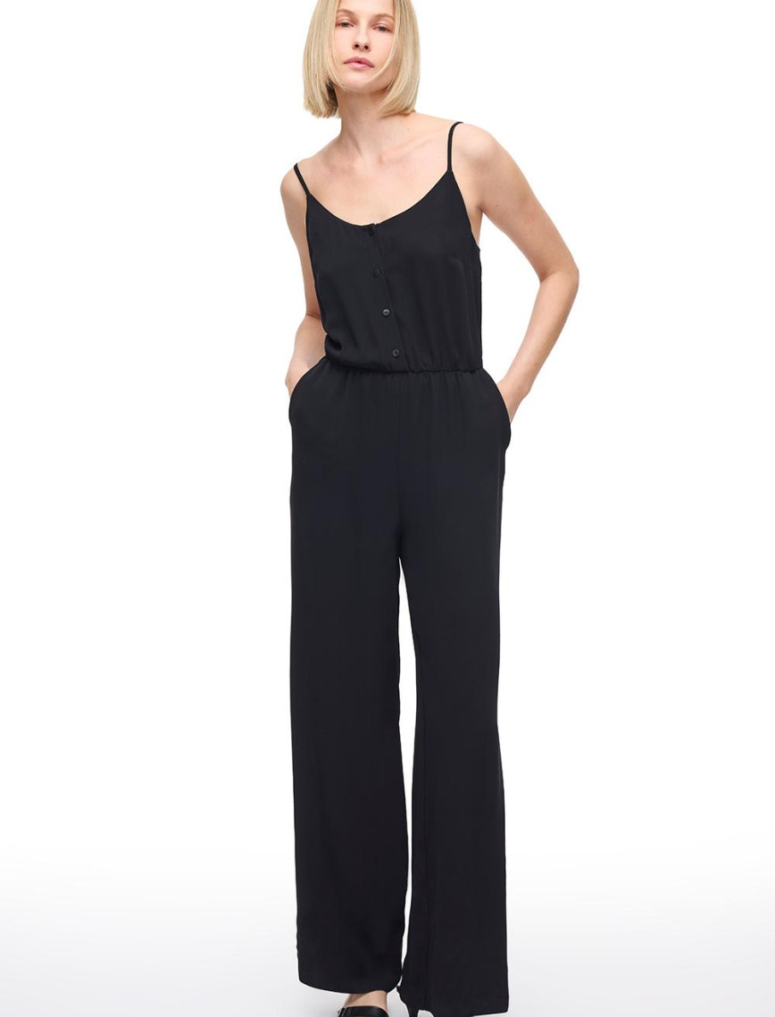 Siyah Echos Regular Fit Uzun Boy Tulum Siyah Echos Regular Fit Uzun Boy Tulum