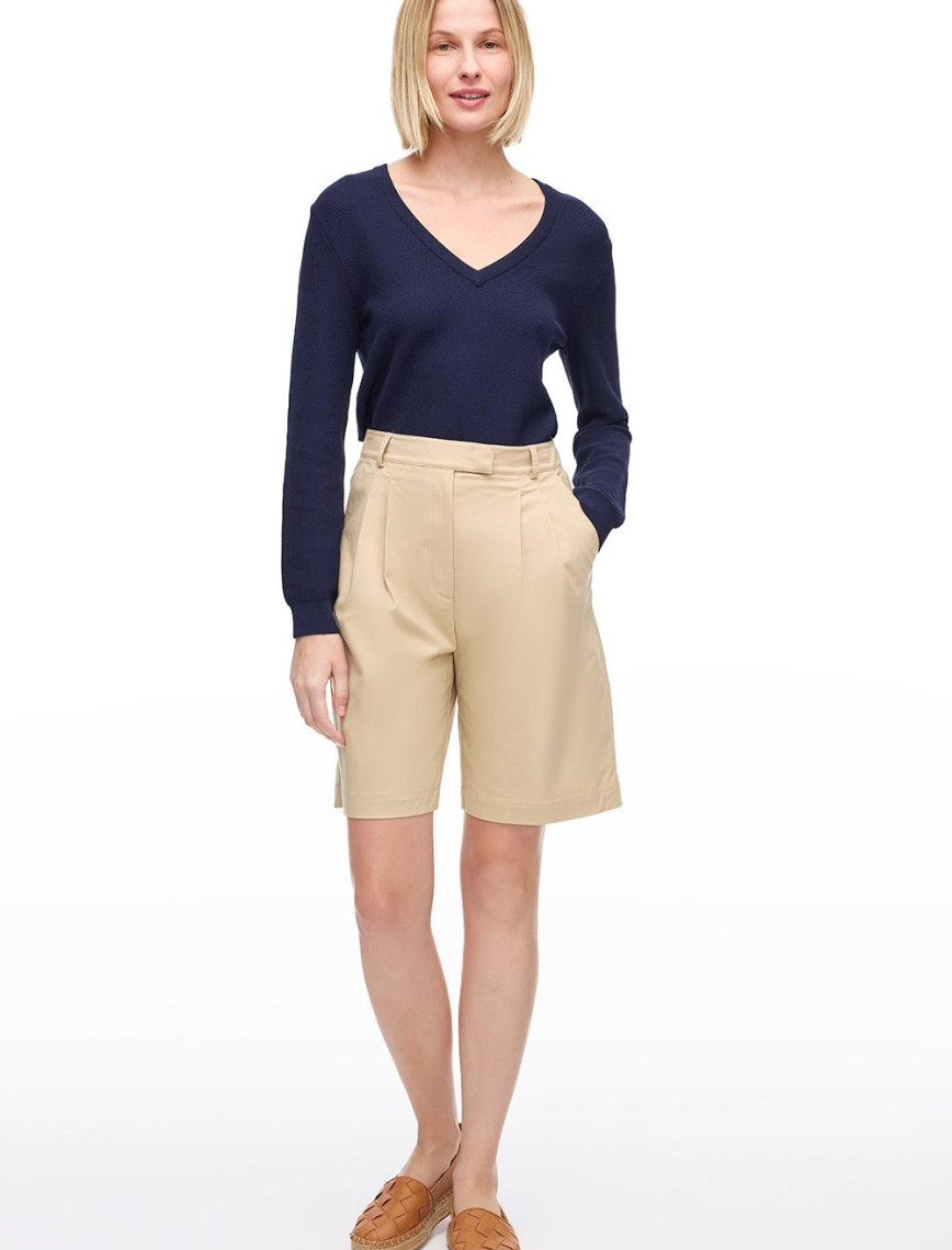 Esnek Kumaşlı Şort Esnek Kumaşlı Şort