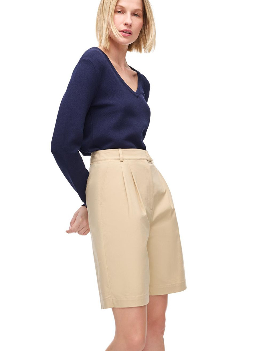 Esnek Kumaşlı Şort Esnek Kumaşlı Şort