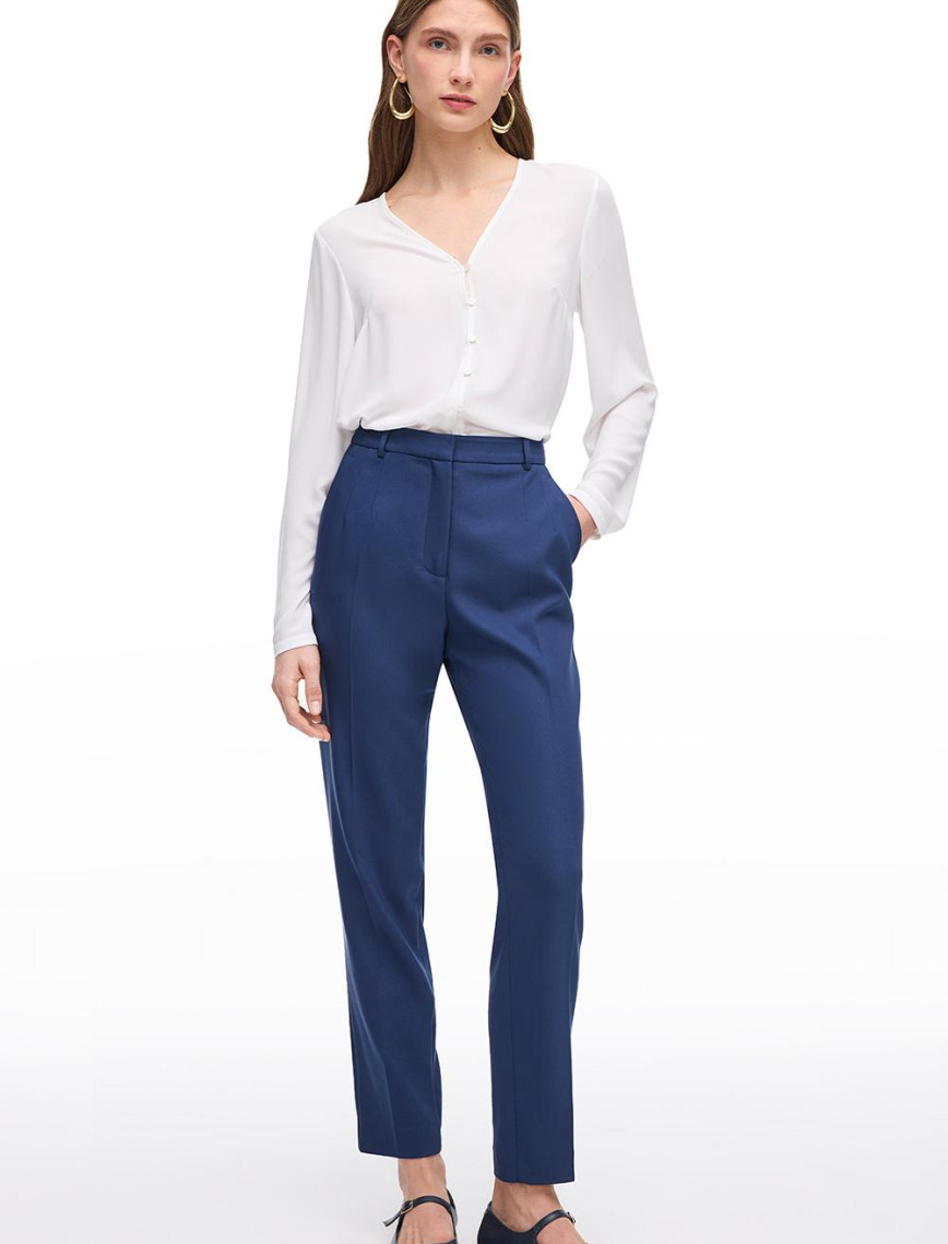 Lacivert Dellas Pantolon