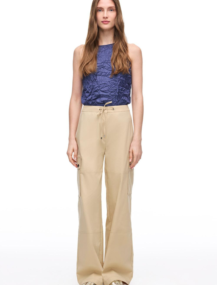 Açık Devetüyü Ginas Regular Fit Düşük Bel Pantolon Açık Devetüyü Ginas Regular Fit Düşük Bel Pantolon