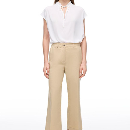 Açık Devetüyü Ginas Regular Fit Yüksek Bel Pantolon