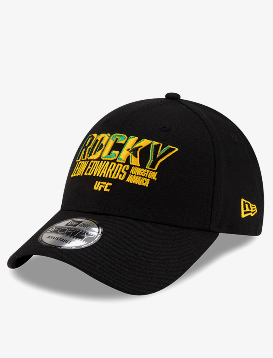 New Era UFC Ultimate Fighting Leon Edwards 9FORTY Unisex Siyah Şapka New Era UFC Ultimate Fighting Leon Edwards 9FORTY Unisex Siyah Şapka