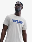 Nike Dri-Fit Winning Erkek Krem Rengi T-Shirt