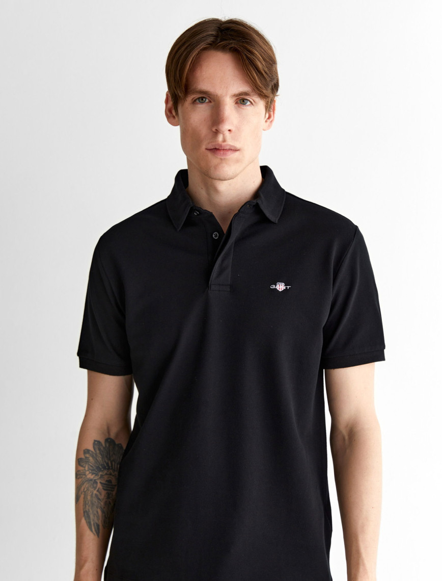 GANT Erkek Siyah Polo GANT Erkek Siyah Polo