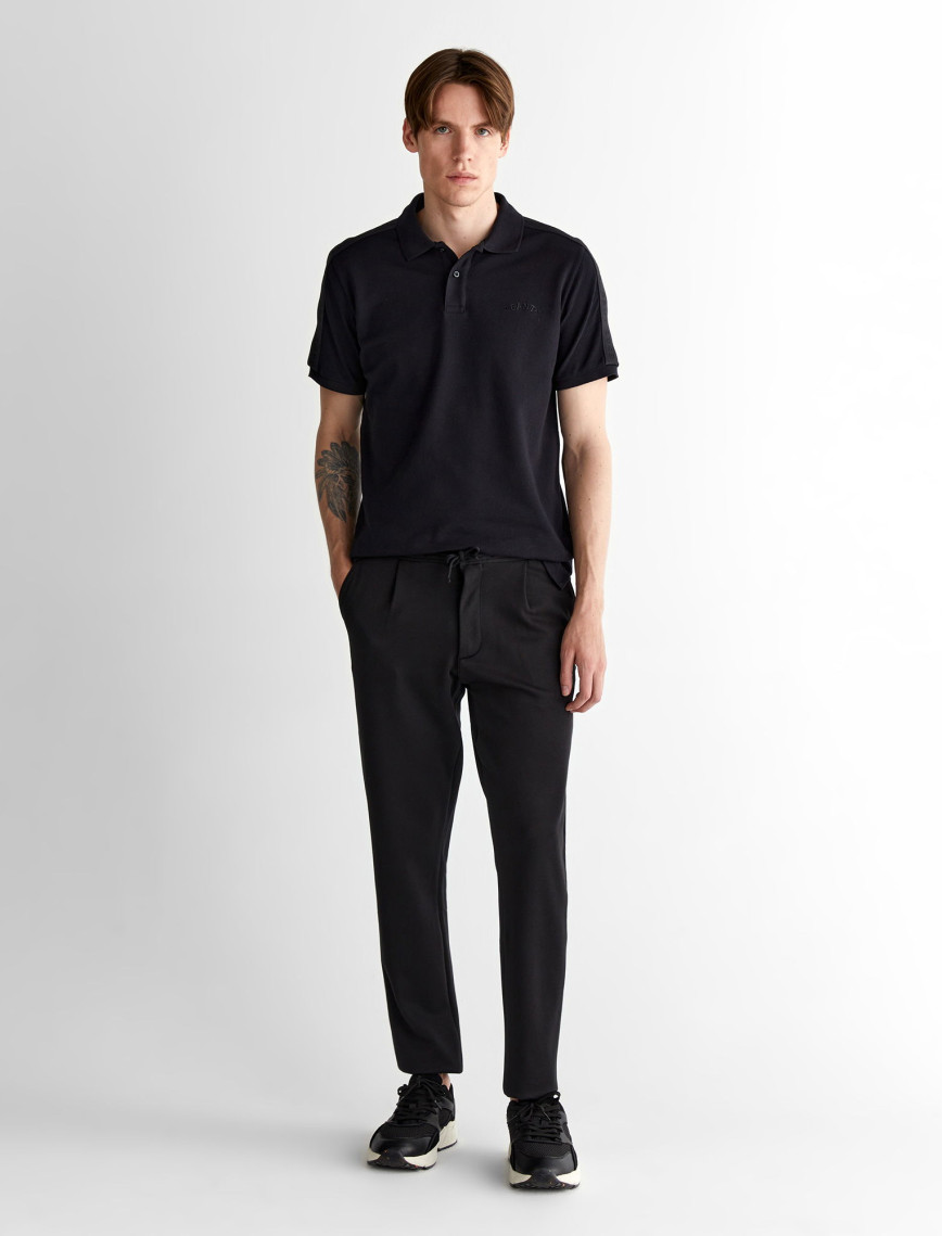 GANT Erkek Siyah Regular Fit Logolu Polo GANT Erkek Siyah Regular Fit Logolu Polo