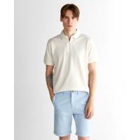 GANT Erkek Krem Regular Fit Logolu Polo GANT Erkek Krem Regular Fit Logolu Polo