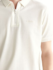GANT Erkek Krem Regular Fit Logolu Polo GANT Erkek Krem Regular Fit Logolu Polo