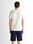 GANT Erkek Krem Regular Fit Bisiklet Yaka T-Shirt GANT Erkek Krem Regular Fit Bisiklet Yaka T-Shirt