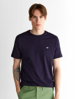 GANT Erkek Lacivert Regular Fit Bisiklet Yaka T-Shirt GANT Erkek Lacivert Regular Fit Bisiklet Yaka T-Shirt