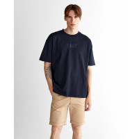 GANT Erkek Lacivert Relaxed Fit Bisiklet Yaka Logolu T-Shirt GANT Erkek Lacivert Relaxed Fit Bisiklet Yaka Logolu T-Shirt
