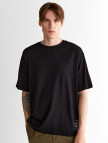 GANT Erkek Siyah Relaxed Fit Bisiklet Yaka Logolu T-Shirt GANT Erkek Siyah Relaxed Fit Bisiklet Yaka Logolu T-Shirt