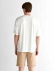 GANT Erkek Krem Relaxed Fit Bisiklet Yaka Logolu T-Shirt GANT Erkek Krem Relaxed Fit Bisiklet Yaka Logolu T-Shirt