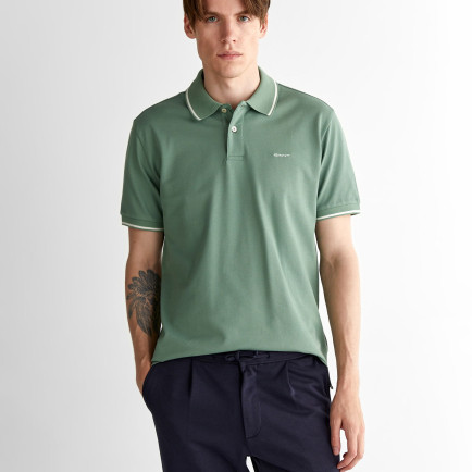 GANT Erkek Yeşil Regular Fit Polo GANT Erkek Yeşil Regular Fit Polo