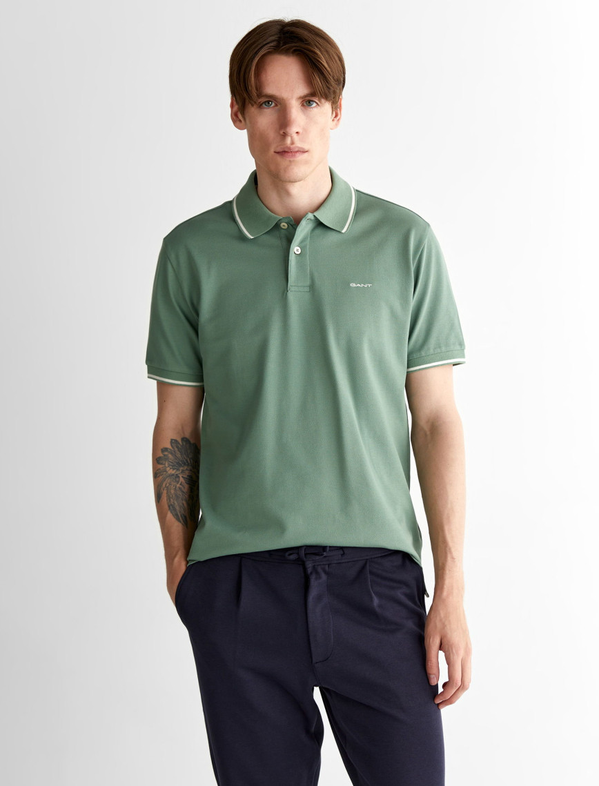 GANT Erkek Lacivert Regular Fit Polo GANT Erkek Lacivert Regular Fit Polo