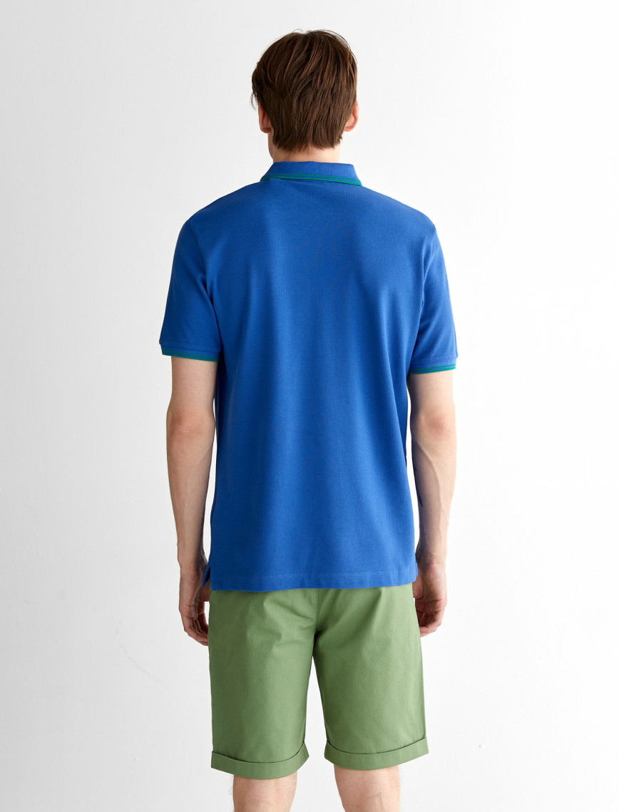 GANT Erkek Lacivert Regular Fit Polo