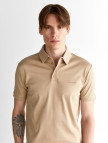 GANT Erkek Bej Slim Fit Polo GANT Erkek Bej Slim Fit Polo