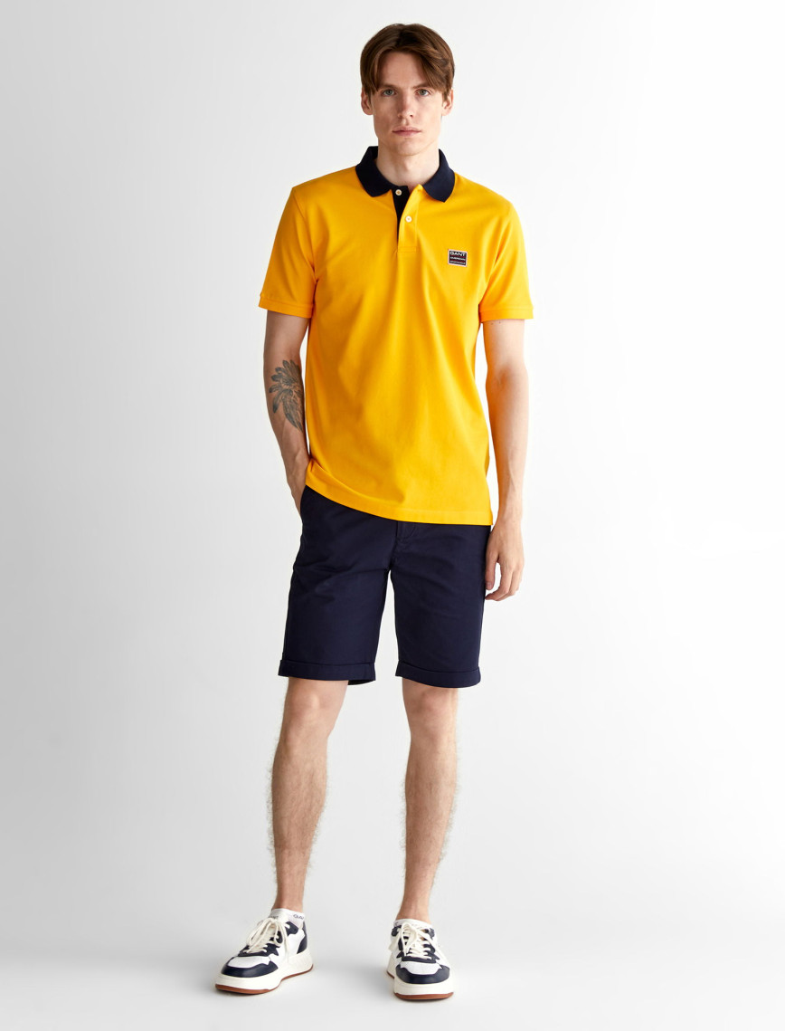 GANT Erkek Sarı Regular Fit Polo GANT Erkek Sarı Regular Fit Polo