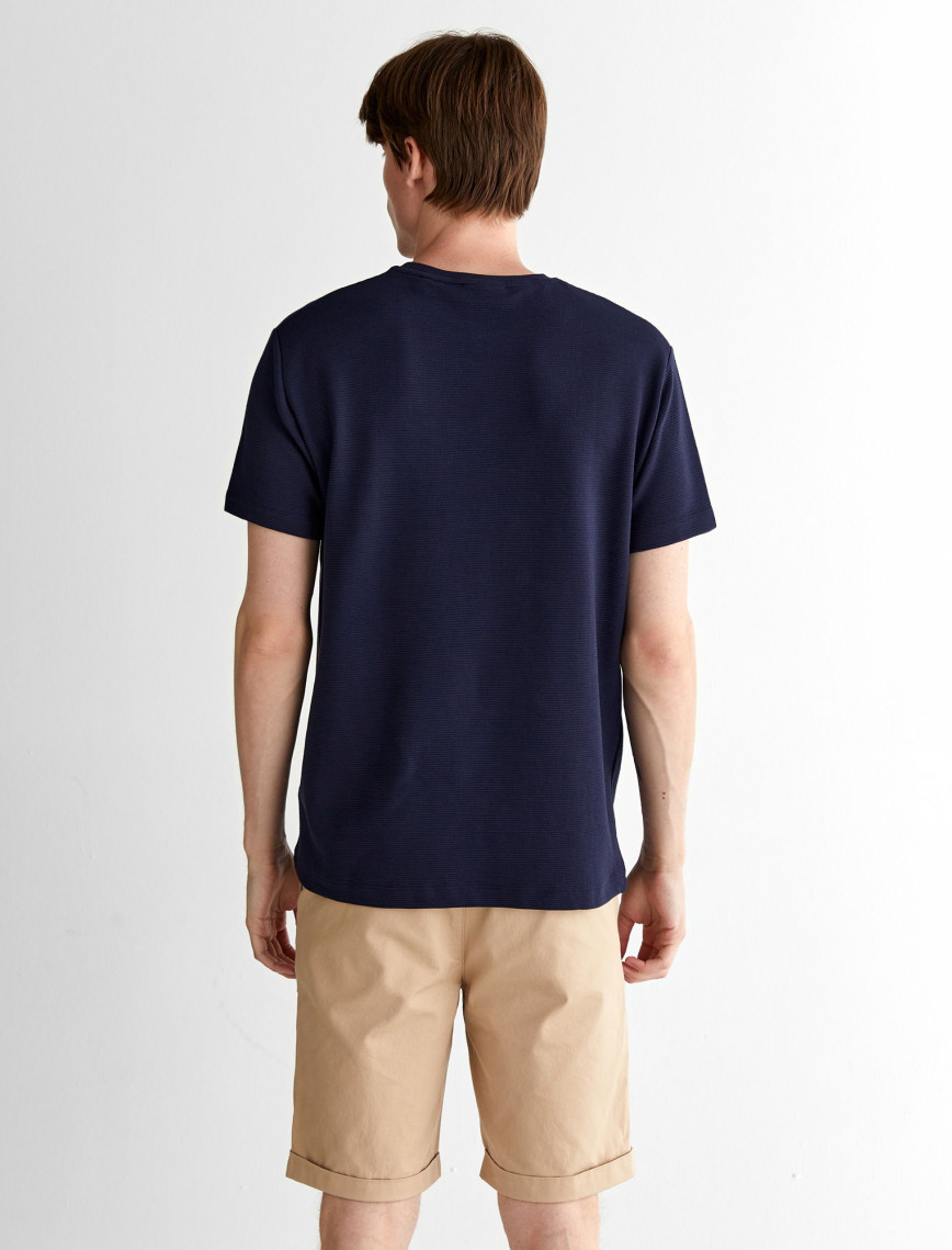 GANT Erkek Lacivert Regular Fit Bisiklet Yaka T-Shirt GANT Erkek Lacivert Regular Fit Bisiklet Yaka T-Shirt