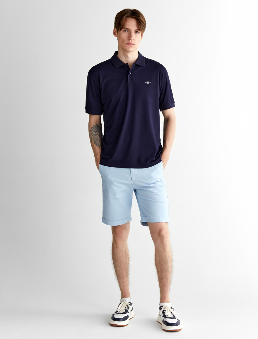 GANT Erkek Lacivert Relaxed Fit Polo GANT Erkek Lacivert Relaxed Fit Polo