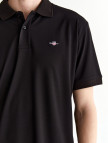 GANT Erkek Siyah Relaxed Fit Polo GANT Erkek Siyah Relaxed Fit Polo