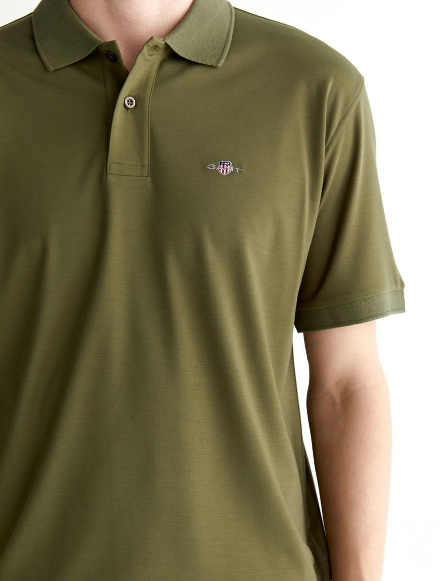 GANT Erkek Yeşil Relaxed Fit Polo GANT Erkek Yeşil Relaxed Fit Polo