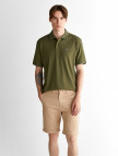 GANT Erkek Krem Relaxed Fit Polo GANT Erkek Krem Relaxed Fit Polo