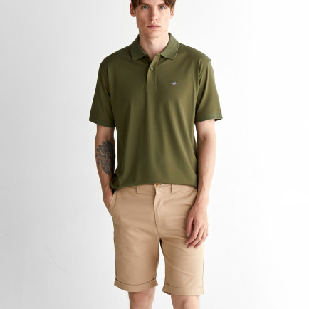 GANT Erkek Yeşil Relaxed Fit Polo GANT Erkek Yeşil Relaxed Fit Polo