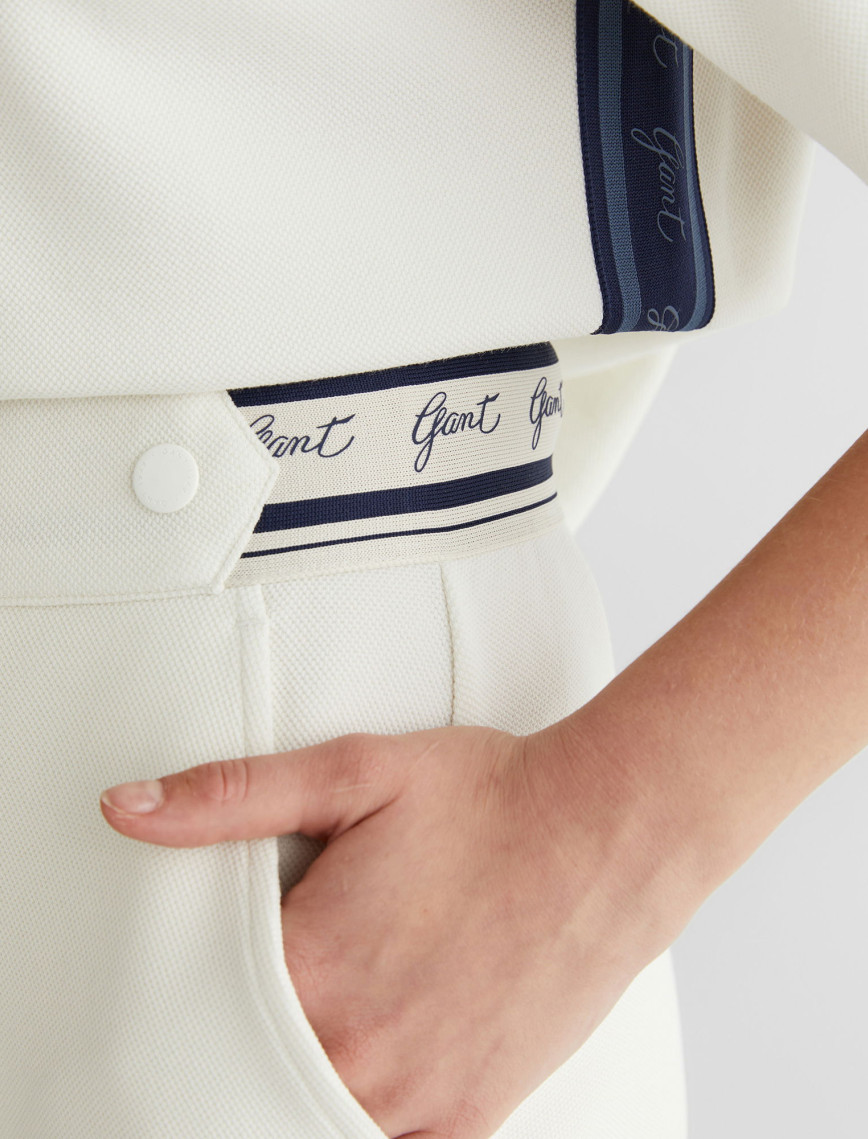 GANT Kadın Krem Logolu Etek GANT Kadın Krem Logolu Etek