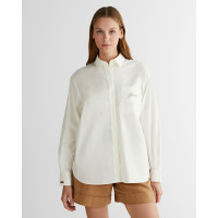 GANT Kadın Krem Klasik Yaka Gömlek GANT Kadın Krem Klasik Yaka Gömlek