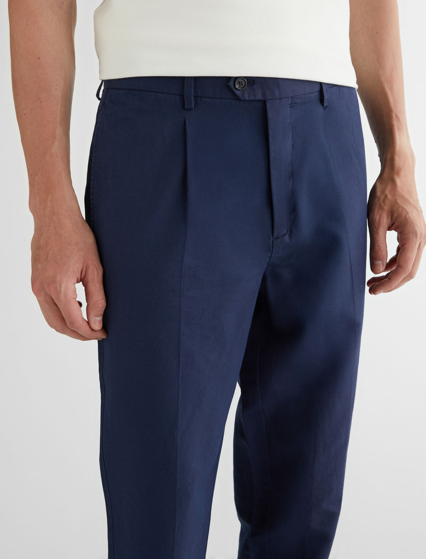 GANT Erkek Mavi Slim Fit Pantolon GANT Erkek Mavi Slim Fit Pantolon